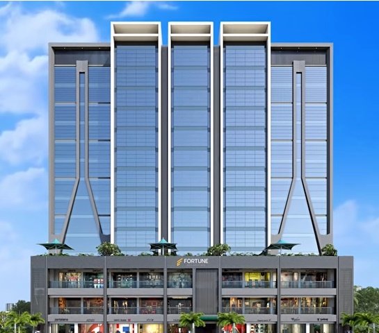 Shop-Showroom for Rent in Fortune Business Hub Science City, Ahmedabad ...